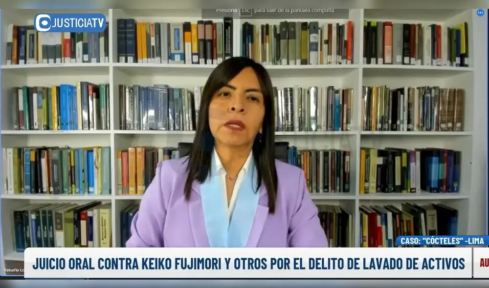 Giulliana Loza, abogada de Keiko Fujimori y MVV Bienes Raíces