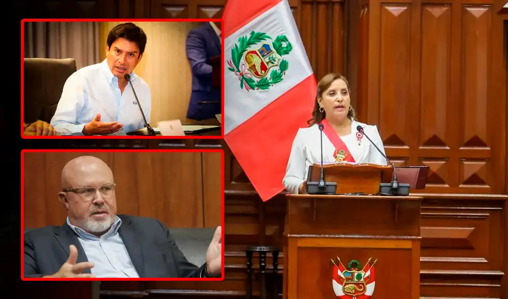 Dina Boluarte dará su segundo mensaje presidencial. Foto: composición LR/difusión Dina Boluarte dará su segundo mensaje presidencial. Foto: composición LR/difusión