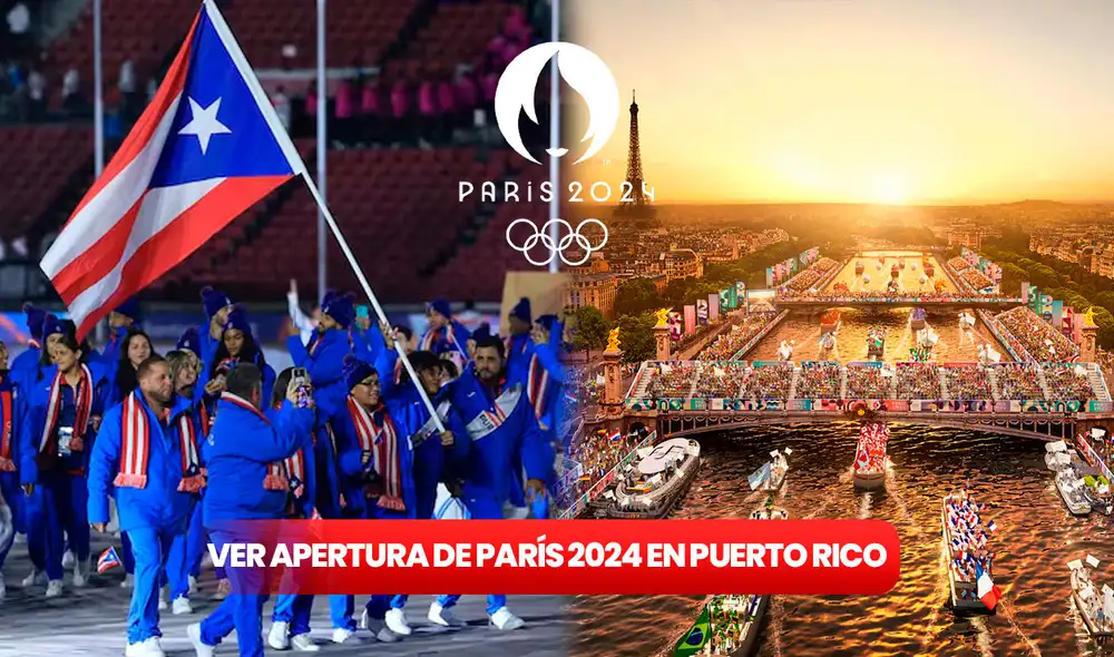 Puerto Rico participará con una delegación de 51 atletas. Foto: composición LR / AFP / París 2024 Puerto Rico participará con una delegación de 51 atletas. Foto: composición LR / AFP / París 2024