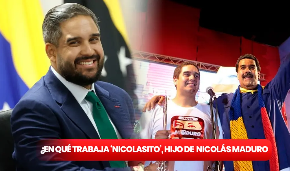Hijo de Nicolás Maduro admite posible derrota ante Edmundo González. Foto: composición LR/Nicolasito.