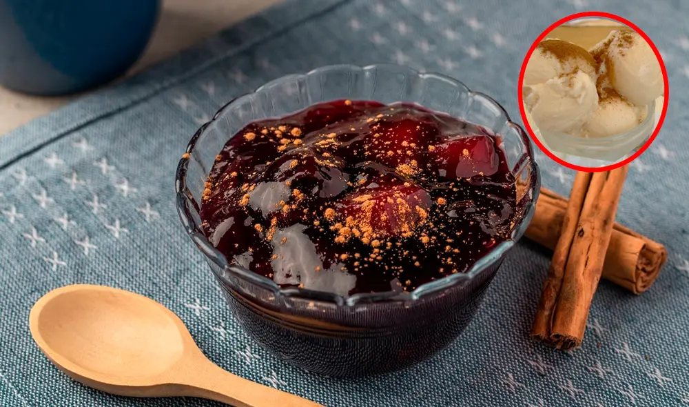 ¿Estás de acuerdo? Ni la mazamorra morada ni los picarones serían el mejor postre del Perú, según Taste Atlas. Foto: composición LR/Comedera