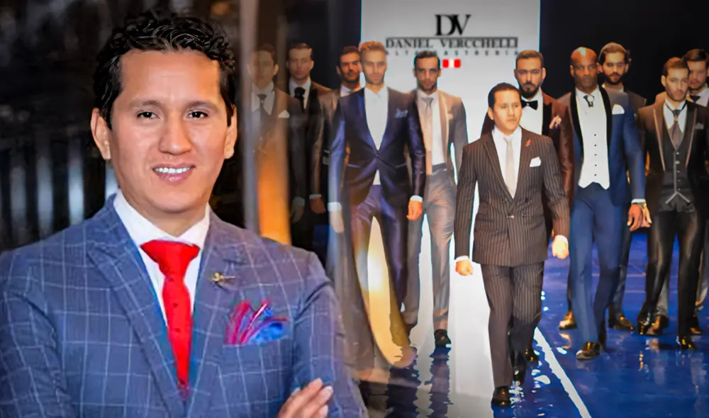 Daniel Vercchelli abrió su primera tienda de sastre en el Centro de Lima y solo contaba con una máquina de coser. Foto: composición LR/Daniel Vercchelli