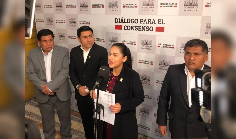 La lista de la bancada socialista busca ser una alternativa a la alianza de la derecha con Perú Libre. Foto: Kevinn García / URPI-LR