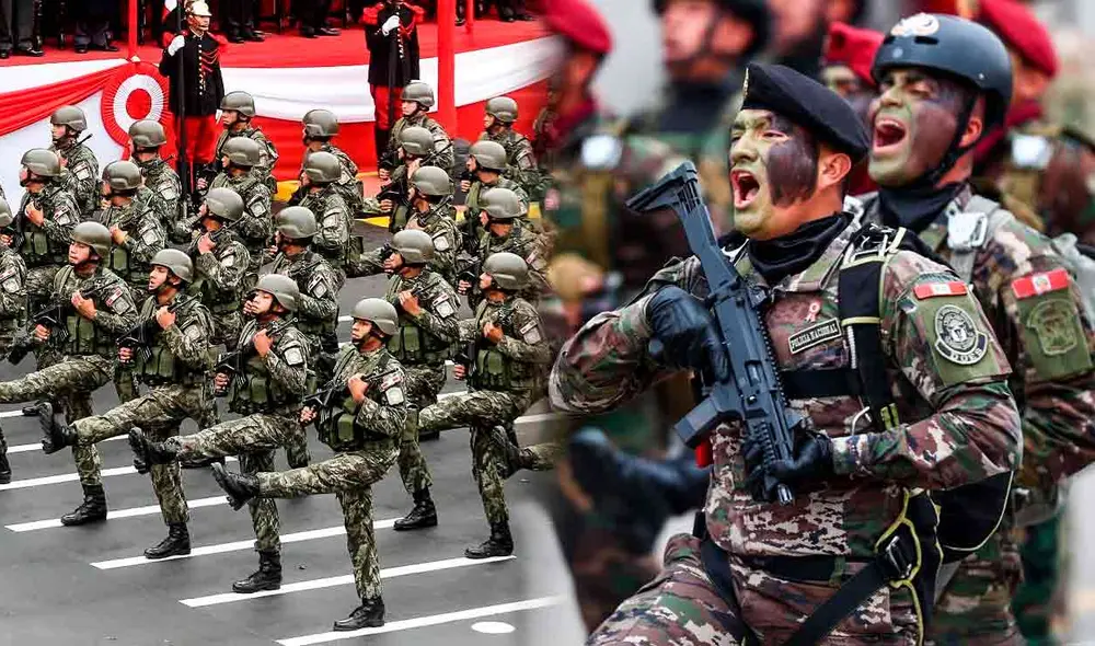 Ciudadanos de Piura están a la espera del gran desfile militar por fiestas patrias. Foto: composición LR/Andina