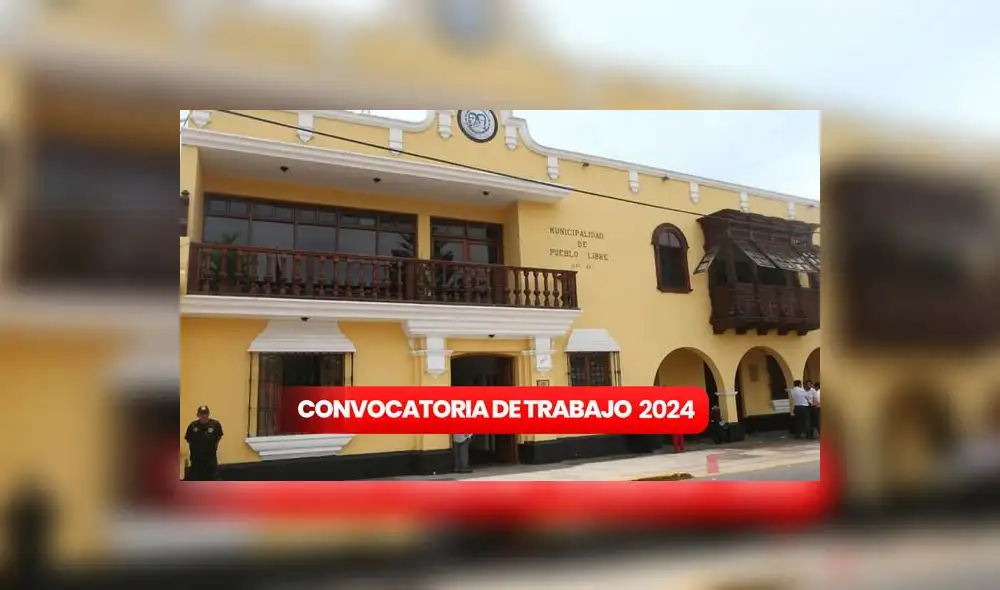 La convocatoria de la Municipalidad de Pueblo Libre está disponible hasta el 30 de julio. Foto: composición LR/Andina La convocatoria de la Municipalidad de Pueblo Libre está disponible hasta el 30 de julio. Foto: composición LR/Andina