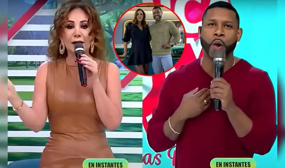 ‘Giselo’ pasó un momento incómodo cuando recibió las críticas por parte de su compañera. Foto: Composición LR/ Instagram/ América