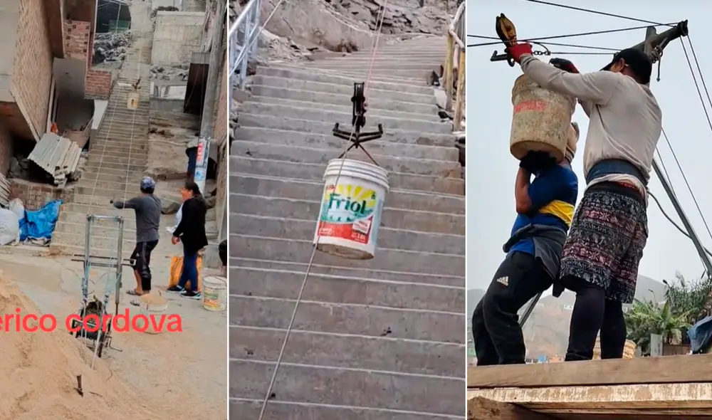 El ingenio de la familia Córdova de VMT ha causado revuelo en redes sociales. Foto: composición LR (Tiktok). El ingenio de la familia Córdova de VMT ha causado revuelo en redes sociales. Foto: composición LR (Tiktok).