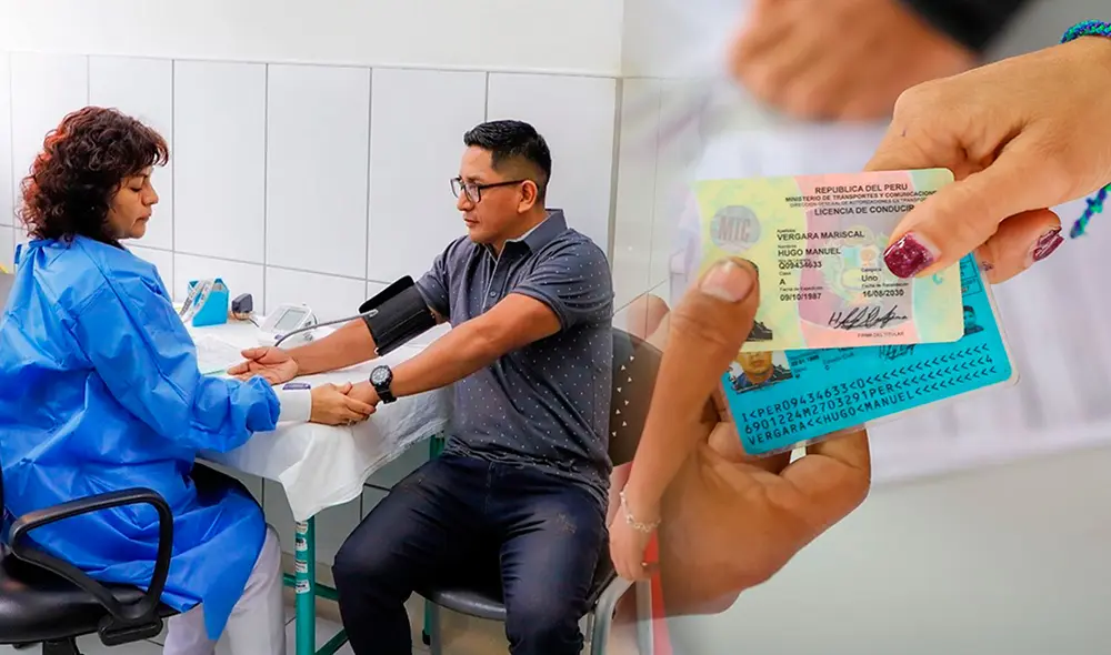 Estos son los centros médicos autorizados para hacer el examen médico. Foto: Composición LR/Andina.