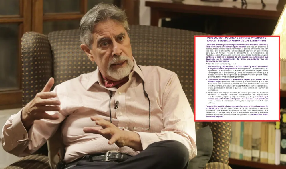 Denuncia constitucional contra Sagasti fue presentada por el legislador José Cueto. Foto: composición LR. Denuncia constitucional contra Sagasti fue presentada por el legislador José Cueto. Foto: composición LR.