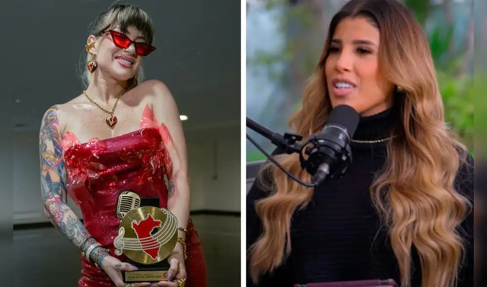 La 'Rubia' no se quedó callada y minimizó el podcast de Yahaira Plasencia. Foto: Composición LR/ Hablando con la Yaha/ Instagram La 'Rubia' no se quedó callada y minimizó el podcast de Yahaira Plasencia. Foto: Composición LR/ Hablando con la Yaha/ Instagram