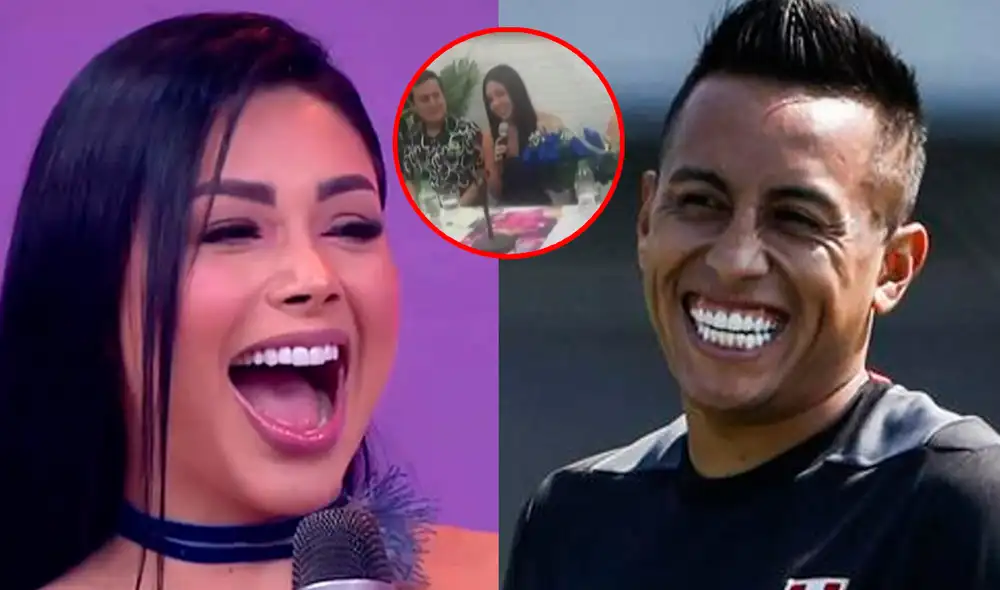 Pamela Franco fue sorprendida por un tierno detalle en Europa. Foto: Composición LR/Captura América TV/Difusión Pamela Franco fue sorprendida por un tierno detalle en Europa. Foto: Composición LR/Captura América TV/Difusión