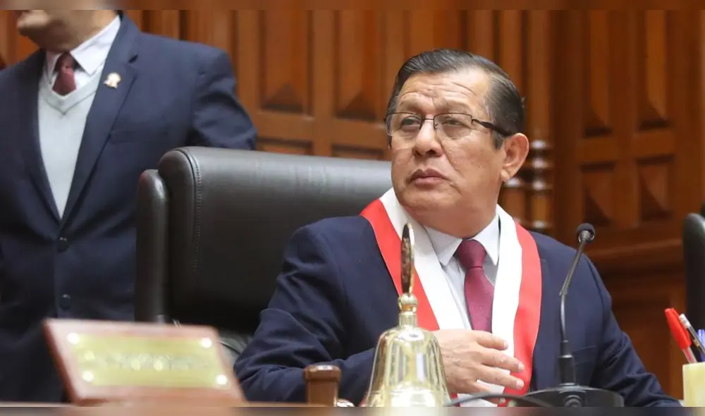 Eduardo Salhuana fue elegido presidente del Congreso, pese a sus presuntos nexos con la minería ilegal. Foto: Congreso