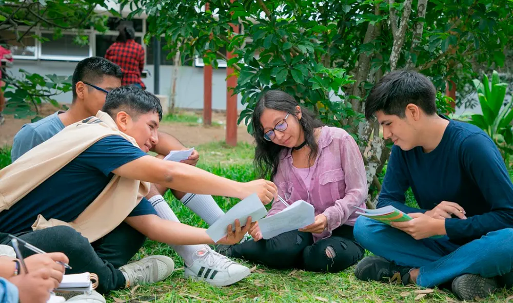 Las becas de este concurso son donadas por universidades e institutos privados.  Foto: Andina