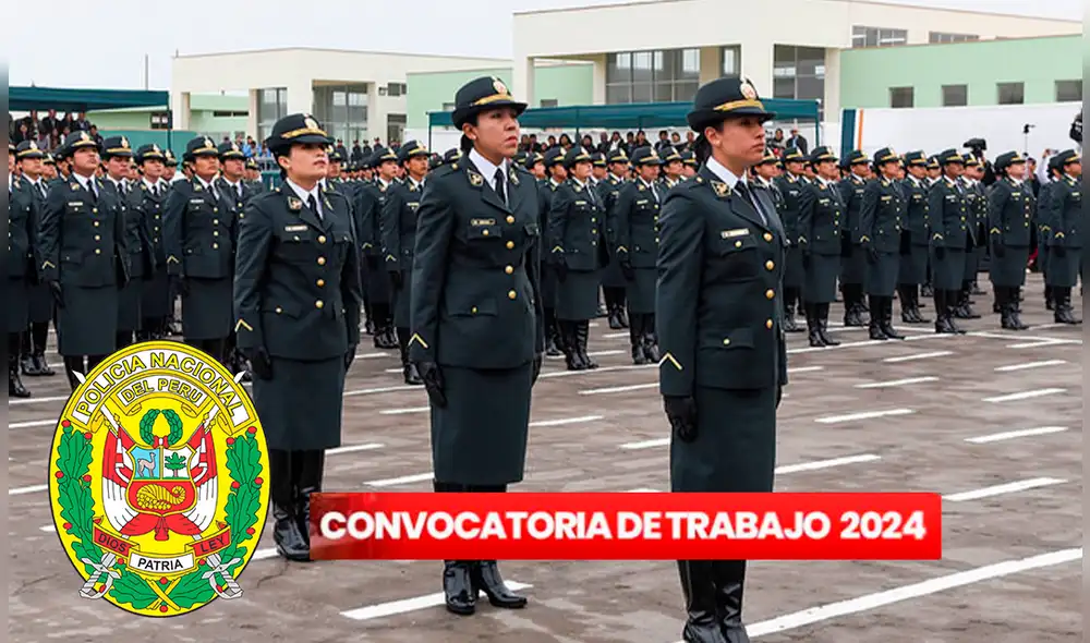 La fecha de postulación es hasta el 14 de agosto. Foto: PNP La fecha de postulación es hasta el 14 de agosto. Foto: PNP