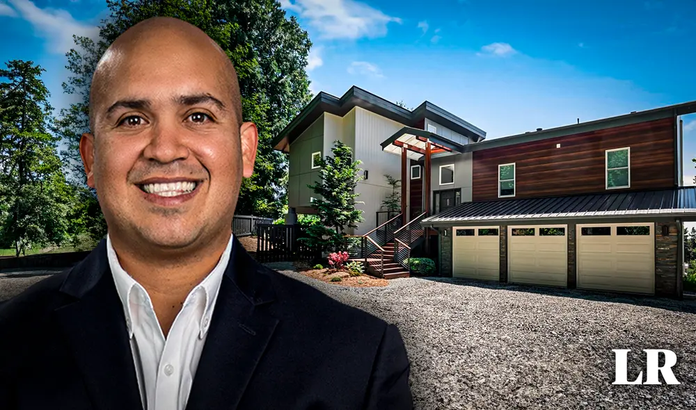 Yilbert Ortega, venezolano migrante en Estados Unidos, fundó con éxito United Roofing & Exteriors LLC. Foto: Composición LR