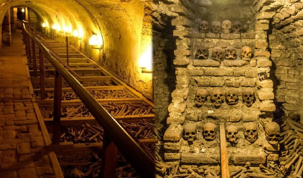 Este enigmático cementerio subterráneo alberga miles de restos de personas que vivieron en la ciudad durante la época colonial. Foto: composición LR / perutravel