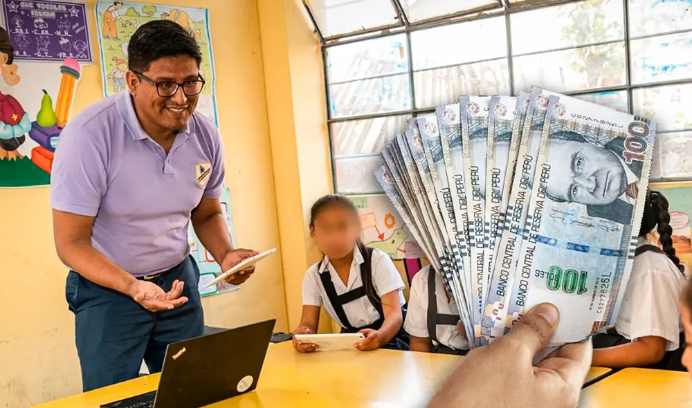Bono de atracción docente se pagará en 3 armadas de S/6.000. Foto: composición LR/Andina Bono de atracción docente se pagará en 3 armadas de S/6.000. Foto: composición LR/Andina