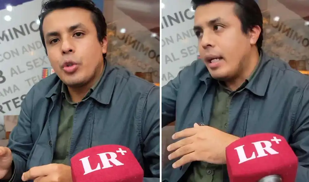 "Lo que pasó conmigo es un espejo de lo que espero que nunca más pase en nuestro país con ningún periodista", dijo Iván Escudero tras el secuestro de su madre. Foto: composición LR/Rosario Rojas