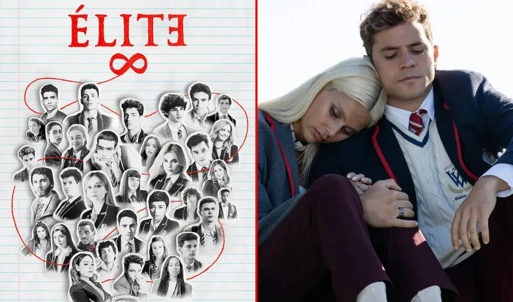 Luego de seis años desde su estreno, ‘Élite’ llega al final de su historia con su temporada 8. Foto: composición LR/Netflix