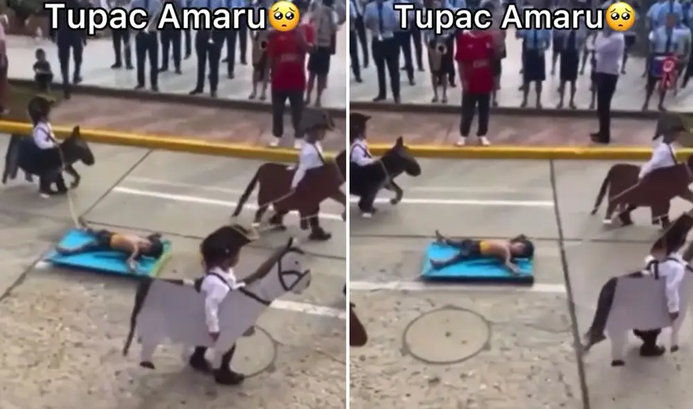 Clip generó varias reacciones en redes con motivo de Fiestas Patrias. Foto: composición LR/  TikTok