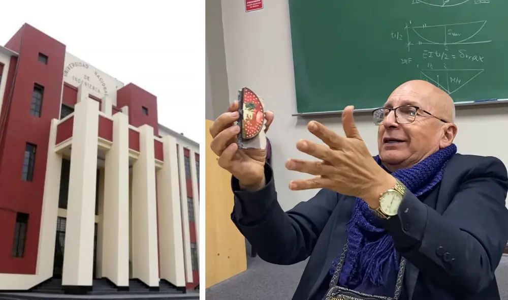 El profesor recibió aplausos de sus alumnos y de los usuarios de internet. Foto: composición LR/UNI/Brainvidalfic/YouTube