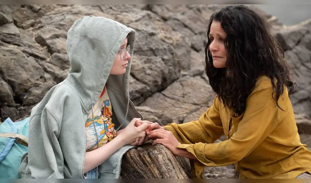 Película  'Tuesday: el último abrazo', protagonizada por Julia Louis-Dreyfus y Lola Petticrew.  Se estrena este 1 de agosto. Foto: difusión