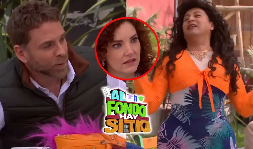 Fanny es, en realidad, Félix, quien se hizo pasar por la nueva novia de Tito para sacarle celos a Lorena en ‘Al fondo hay sitio’. Foto: composición LR/América TV