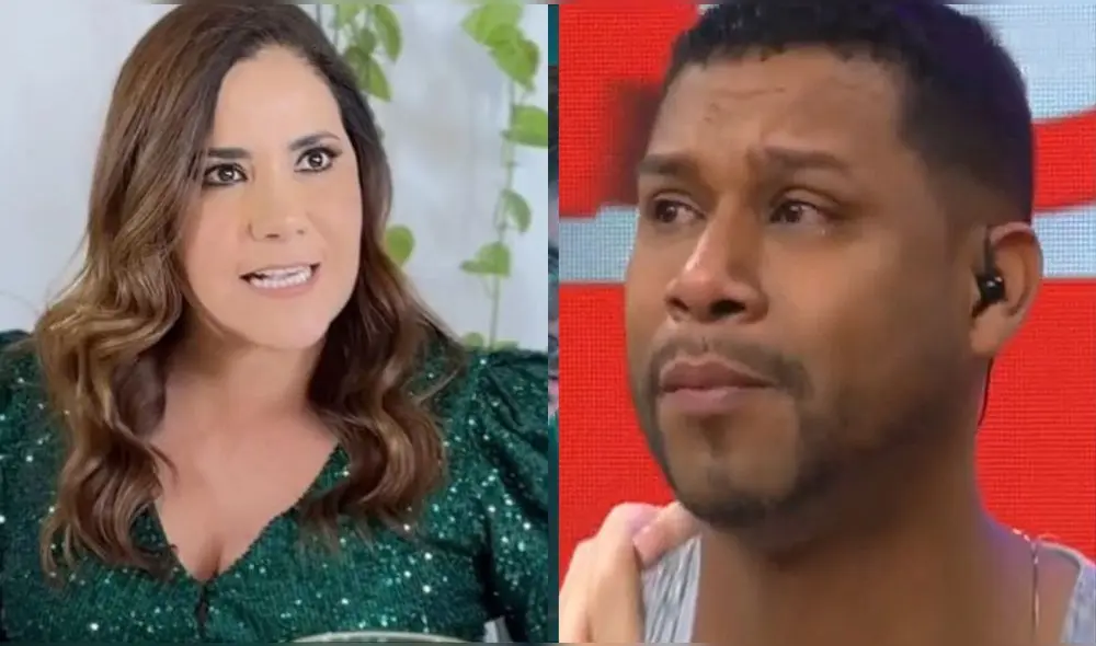 Andrea Llosa saca cara por Edson Dávila. Foto: composición LR/ ATV/ América TV