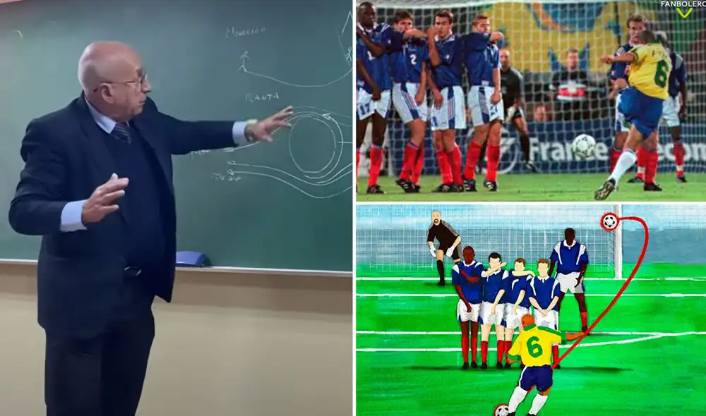 El gol se produjo a una distancia considerable de la portería, aproximadamente a unos 35 metros. Foto: composición LR/ YouTube/ Fanbolero/ X