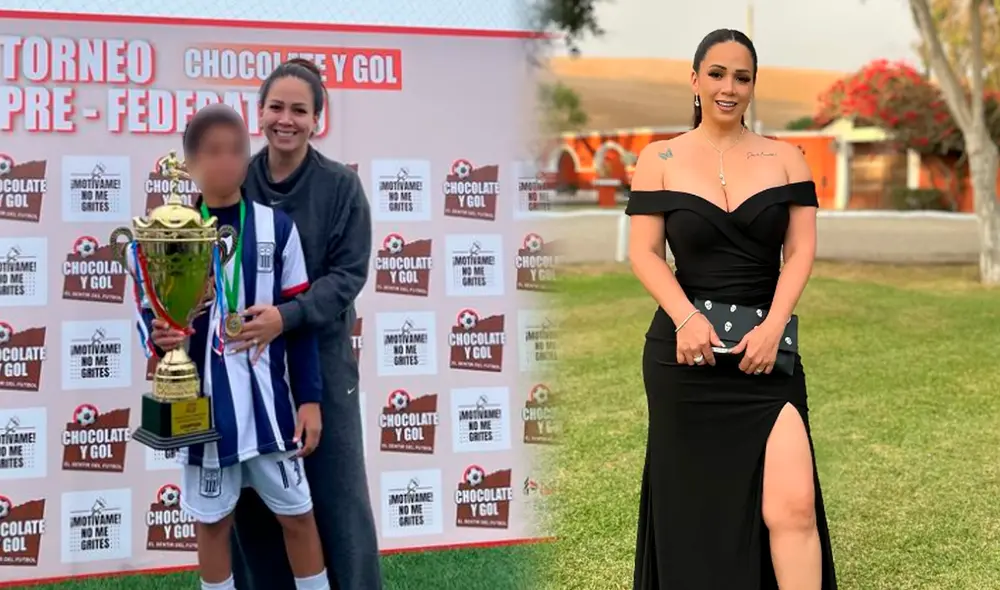 Melissa Klug y su tierno mensaje a su hijo tras campeonar. Foto: composición LR/Instagram