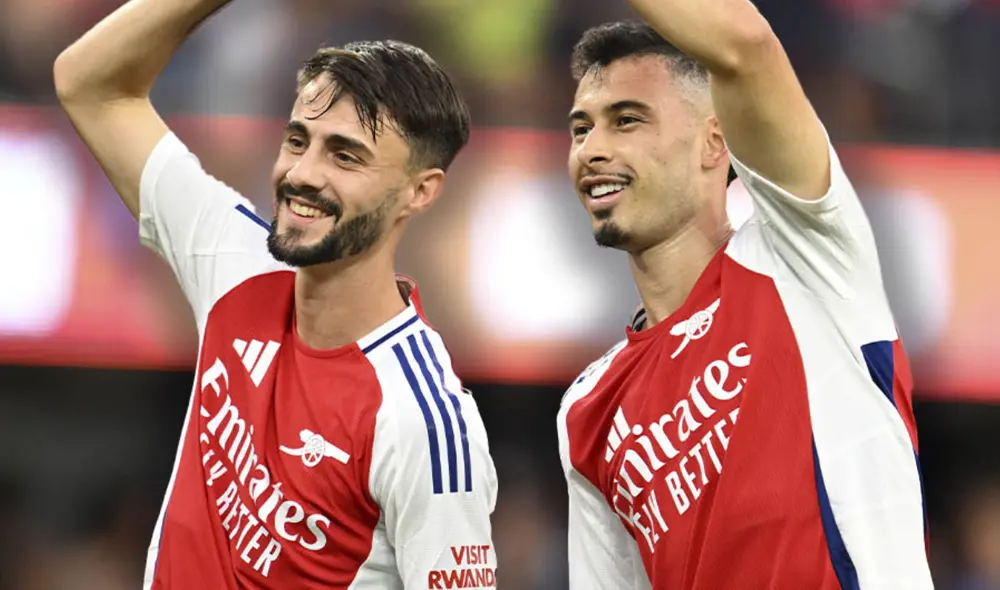 Arsenal ganó 2-1 a Manchester City en un amistoso de pretemporada en Estados Unidos. Foto: captura de @SC_ESPN/X