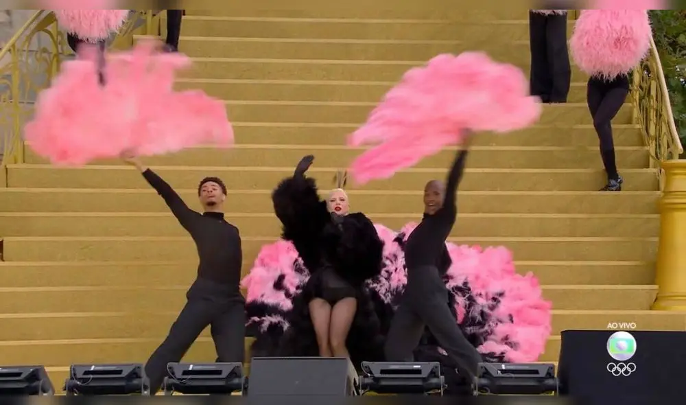 Lady Gaga en París 2024. Foto: captura ATV