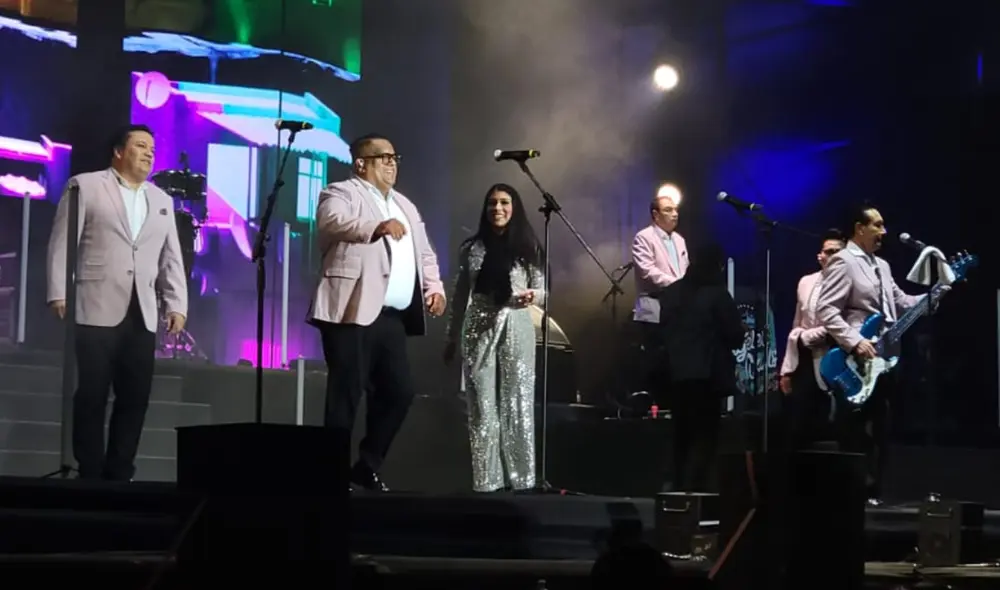 Los Ángeles Azules se presentaron en Lima. Foto: Miguel Calderón - La República