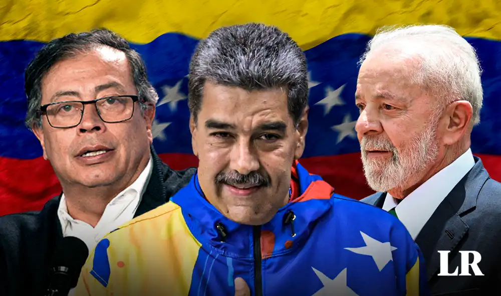 Nicolás Maduro se llevó las presidenciales con más del 50% de votos, según el CNE. Foto: composición LR de Jazmin Ceras/AFP