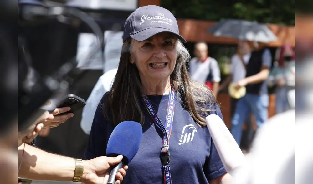 Jennie Lincoln exige al gobierno de Maduro detallar el resultado en las actas. Foto: EFE Jennie Lincoln exige al gobierno de Maduro detallar el resultado en las actas. Foto: EFE