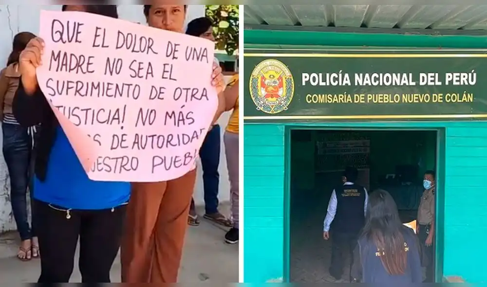 un grupo de amigos y familiares de la víctima se reunieron en los exteriores de la Comisaría de Pueblo Nuevo de Colán para exigir justicia. Foto: Noticias Paita 3.0/Gobierno del Perú un grupo de amigos y familiares de la víctima se reunieron en los exteriores de la Comisaría de Pueblo Nuevo de Colán para exigir justicia. Foto: Noticias Paita 3.0/Gobierno del Perú