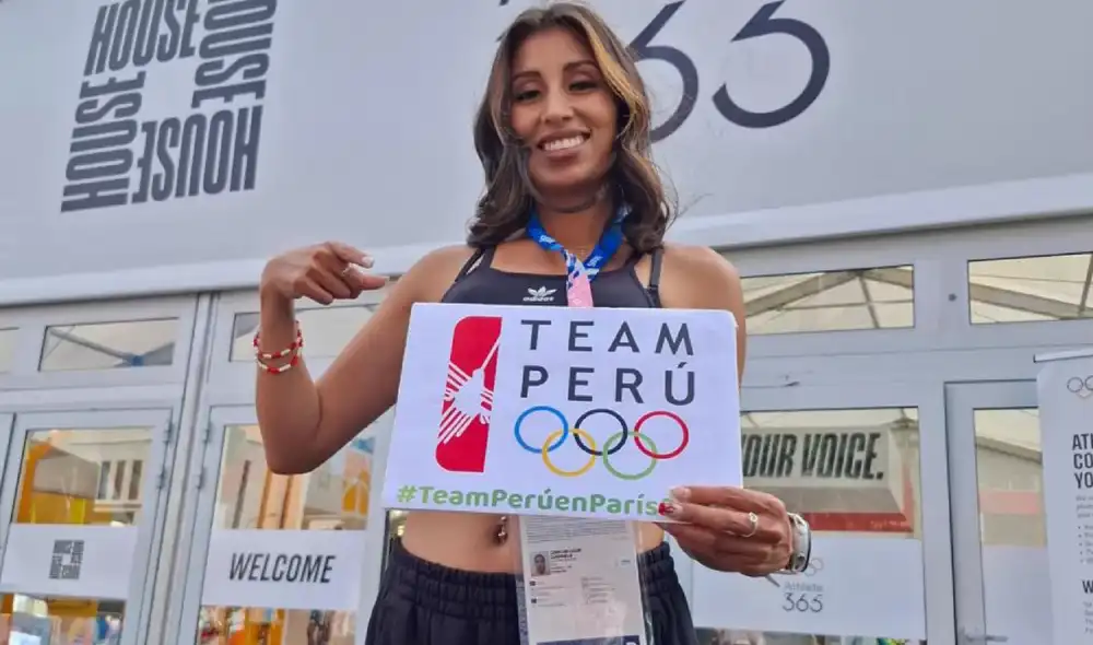 Kimberly García está lista para participar en los Juegos Olímpicos de París 2024. Foto: América TV