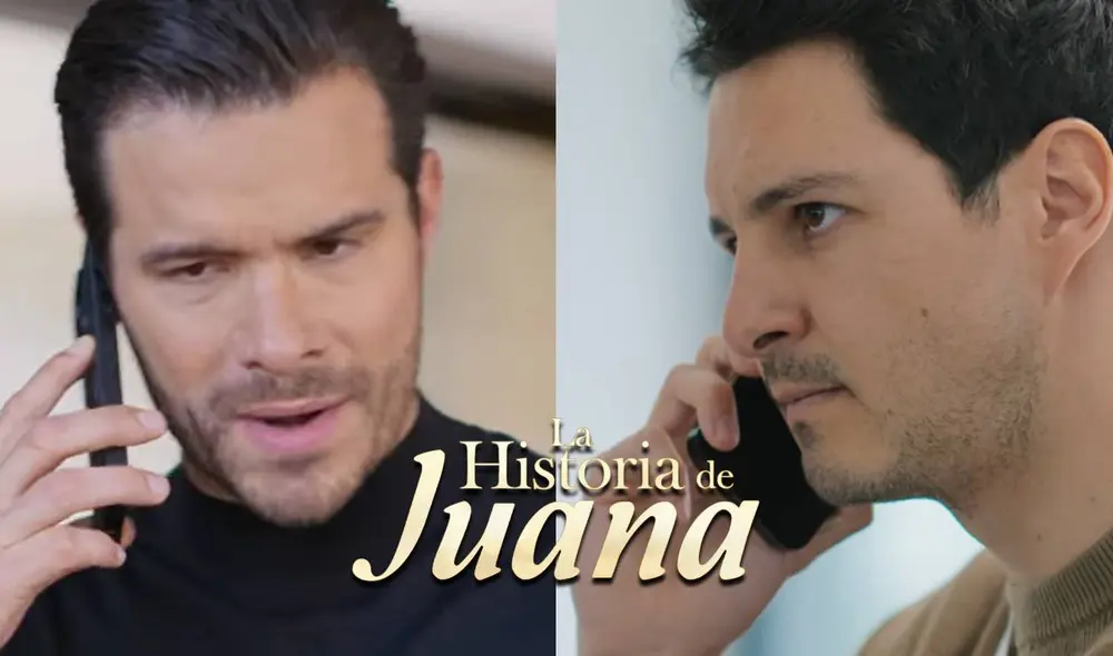 David le reclamará a Gabriel luego que Paula amenazara con llevarse al hijo de Juana en el nuevo episodio de ‘La historia de Juana’. Foto: composición LR/Las Estrellas