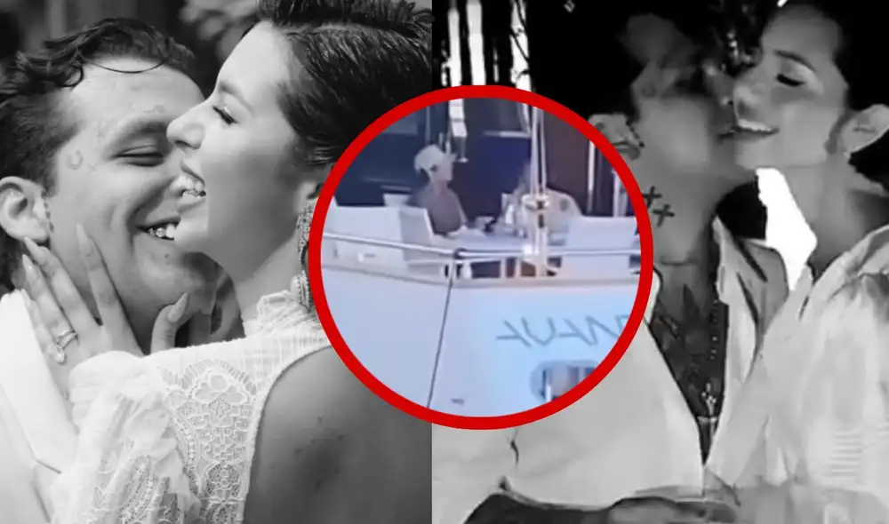 Ángela Aguilar y Christian Nodal celebran su luna de miel en Los Cabos. Foto: Instagram/ composición LR Ángela Aguilar y Christian Nodal celebran su luna de miel en Los Cabos. Foto: Instagram/ composición LR