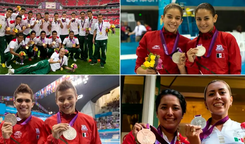 México hizo historia en Londres 2012 al ganar en el futbol la medalla de oro para la Sub- 23. Foto: aztecadeportes.com
