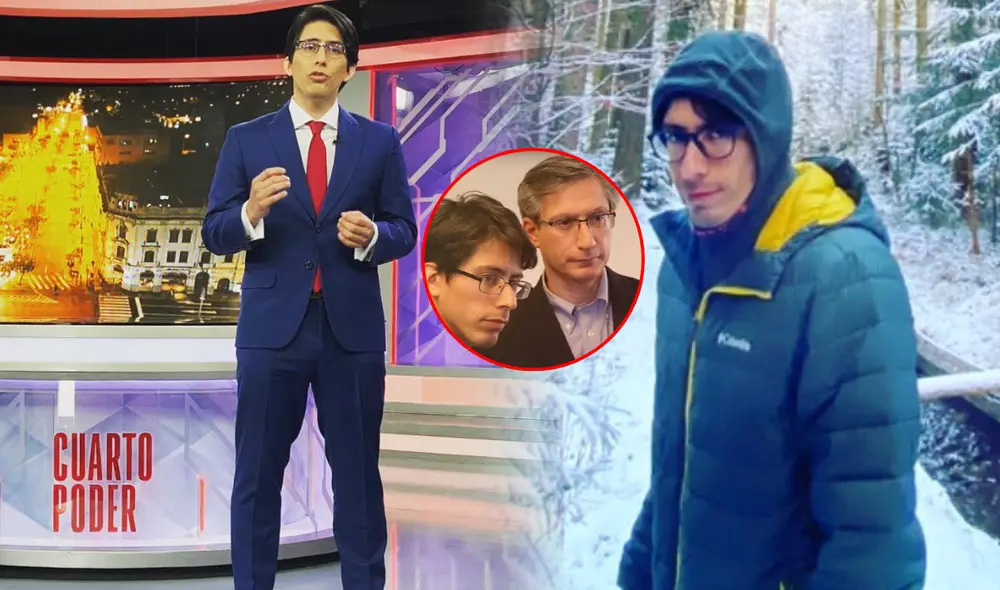 Sebastián Salazar estuvo en 'Cuarto Poder' por un periodo corto. Foto: composición LR/Instagram/Sebastián Salazar