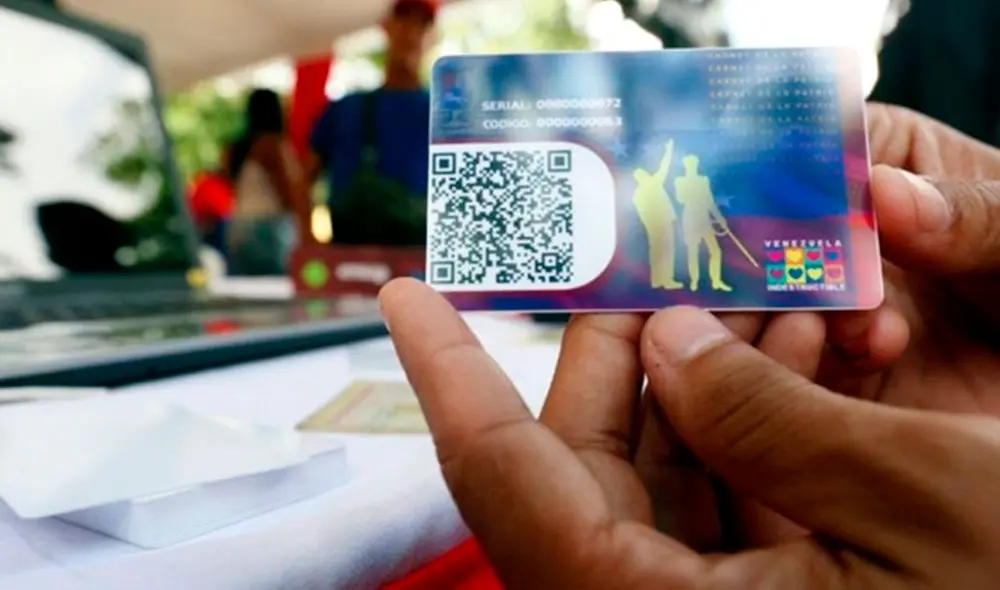 El bono de Hogares de la Patria se pagará del 1 al 7 de agosto. Foto: Sistema Patria