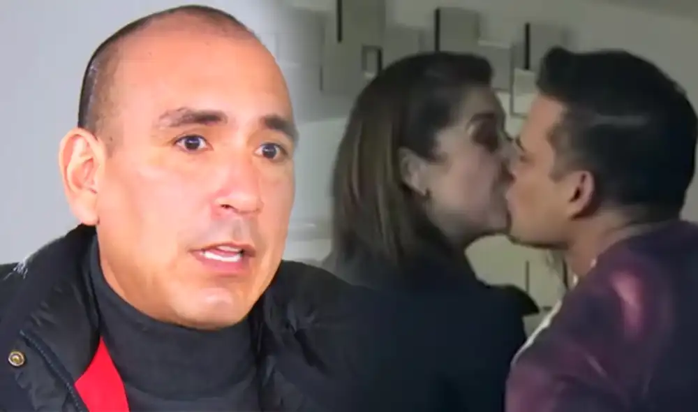 Rafael Fernández sospechaba del romance de Karla Tarazona y Christian Domínguez. Foto:, composición LR/ATV