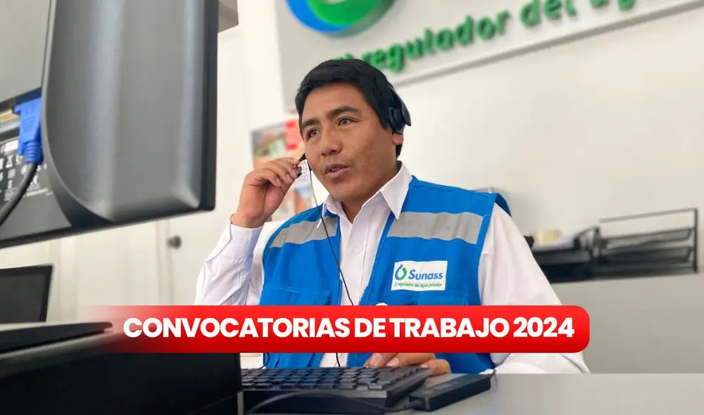 La Sunass lanza convocatoria laboral para Lima y regiones. Foto: Sunass