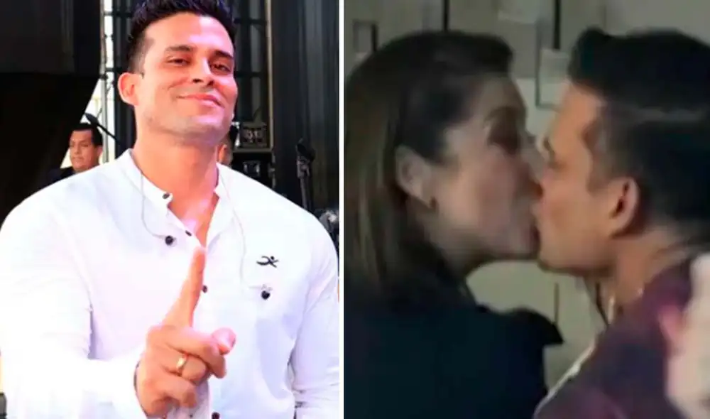 Christian Domínguez señaló que se podría dar una reconciliación con Karla Tarazona. Foto: Composición LR/Captura/Instagram/Captura/ATV