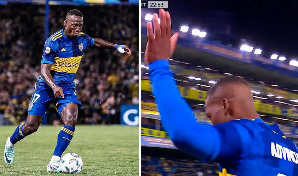 Luis Advíncula fue titular en la victoria de Boca Juniors sobre Banfield por la Liga Profesional. Foto: Boca Juniors/ESPN Luis Advíncula fue titular en la victoria de Boca Juniors sobre Banfield por la Liga Profesional. Foto: Boca Juniors/ESPN