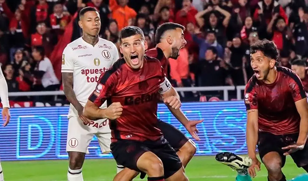 Galeano le dio la victoria a FBC Melgar sobre Universitario en el Monumental de la UNSA. Foto: Liga 1