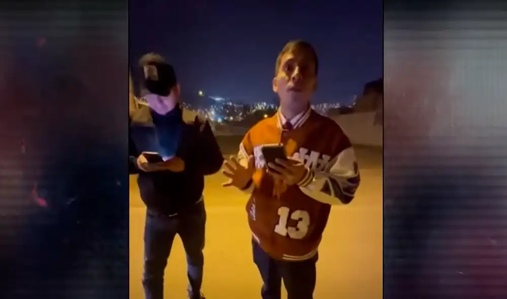 Empresario denunció a policias por presunto robo en Carabayllo. Foto: Captura ATV Empresario denunció a policias por presunto robo en Carabayllo. Foto: Captura ATV