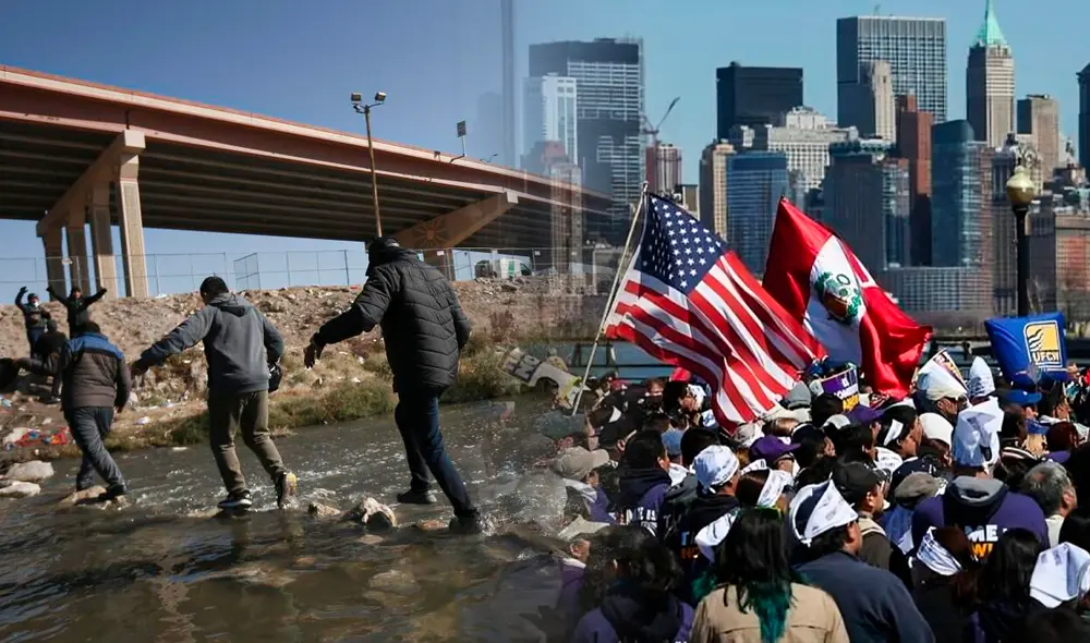 Texas es el Estado que comparte 1.254 millas de frontera común con México. Ambos están unidos por 28 puentes internacionales y cruces fronterizos. Foto: composición LR/El País Texas es el Estado que comparte 1.254 millas de frontera común con México. Ambos están unidos por 28 puentes internacionales y cruces fronterizos. Foto: composición LR/El País