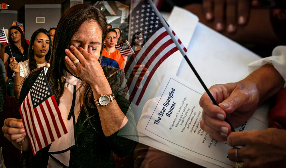 Los inmigrantes o extranjeros deben cumplir determinados procedimientos para obtener la ciudadanía americana. Foto Composición LR/Gerson Cardoso